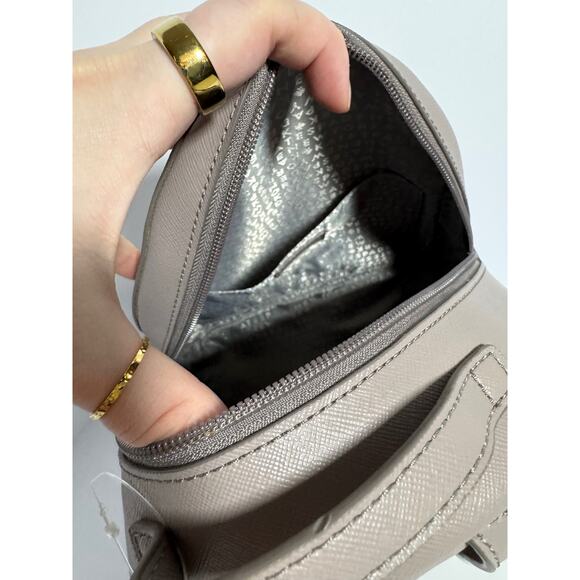 Kate Spade Greta Court Sammi Backpack in Gray Taupe - Picture 9 of 12